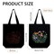Canvas Tote Bag Embroidery Kit with Pattern, Beginner Embroidery Kits for Adults, Arts and DIY Crafts Embroidery Starter kit, Include Stamped Embroidery Bag, Embroidery Hoops, Color Threads and Tool.